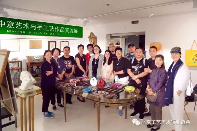北京工艺美术学会举办第一届中意艺术与手工艺作品交流展暨学术研讨会