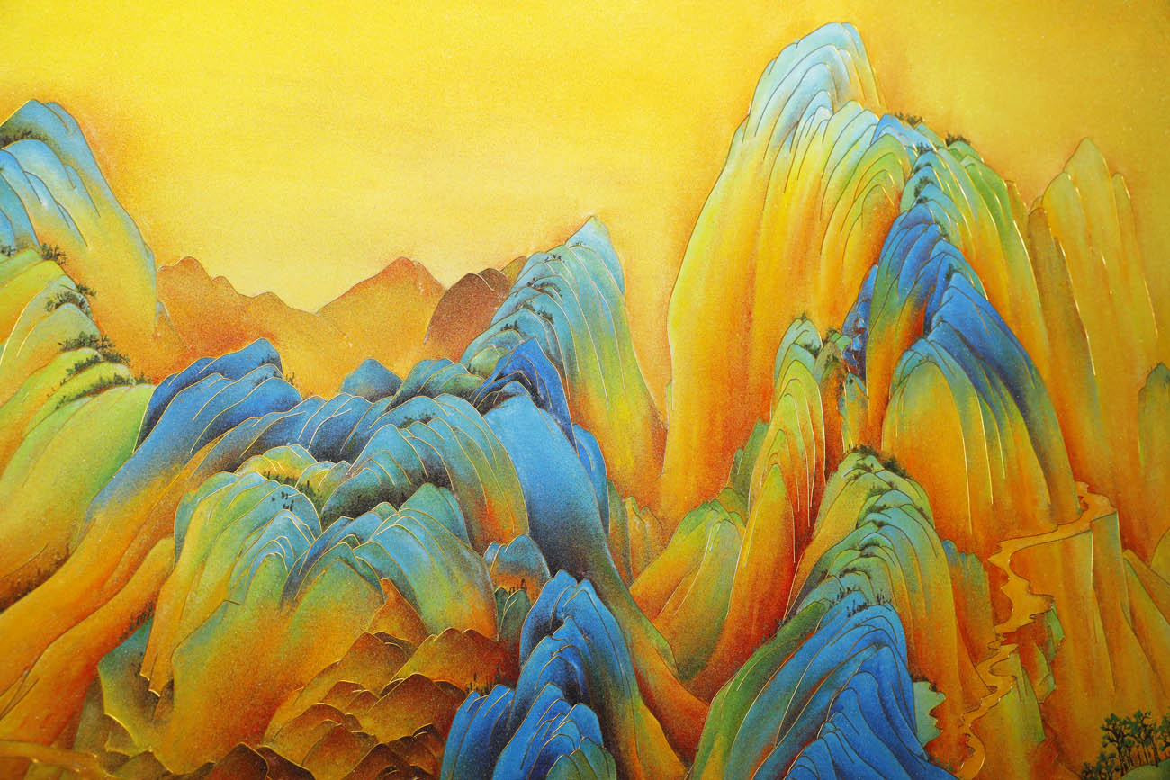 “xinqianlijiangshantu”qiasifalangyishubihua-11