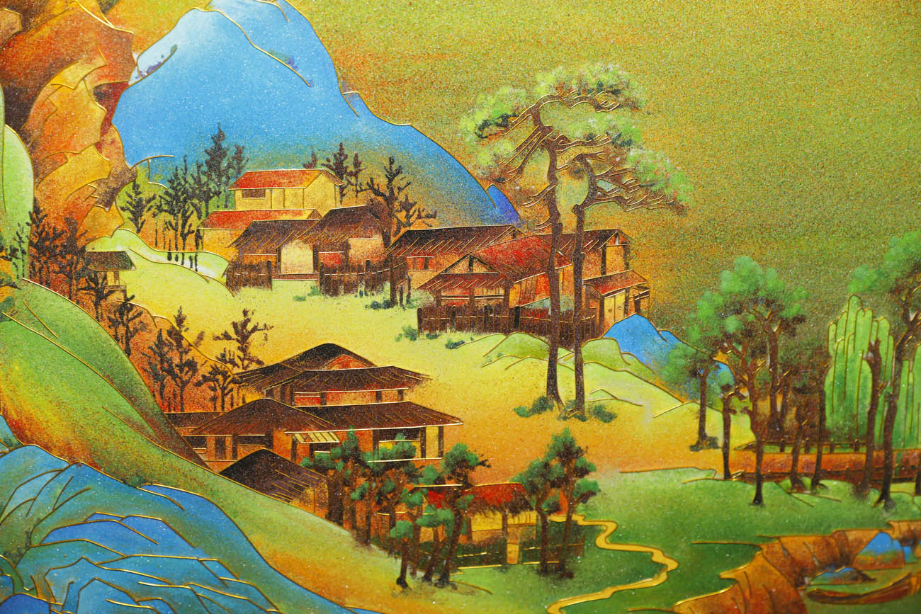 “xinqianlijiangshantu”qiasifalangyishubihua-2